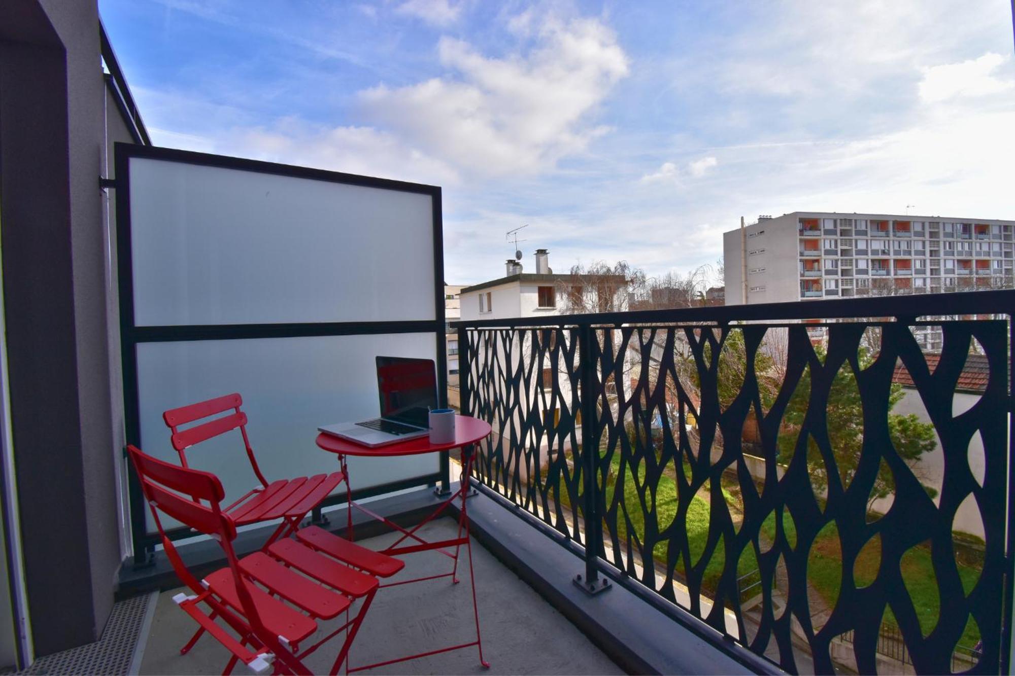 Appartement Echo Parisien à Aubervilliers Extérieur photo